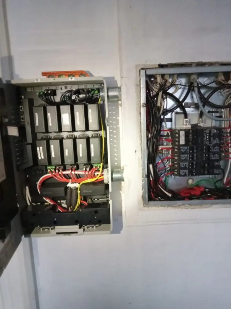 Electrical panel upgrade completed for Indoor Lighting Installation in Highland Acres